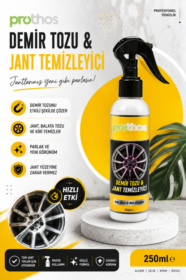 DEMİR TOZU & JANT TEMİZLEYİCİ