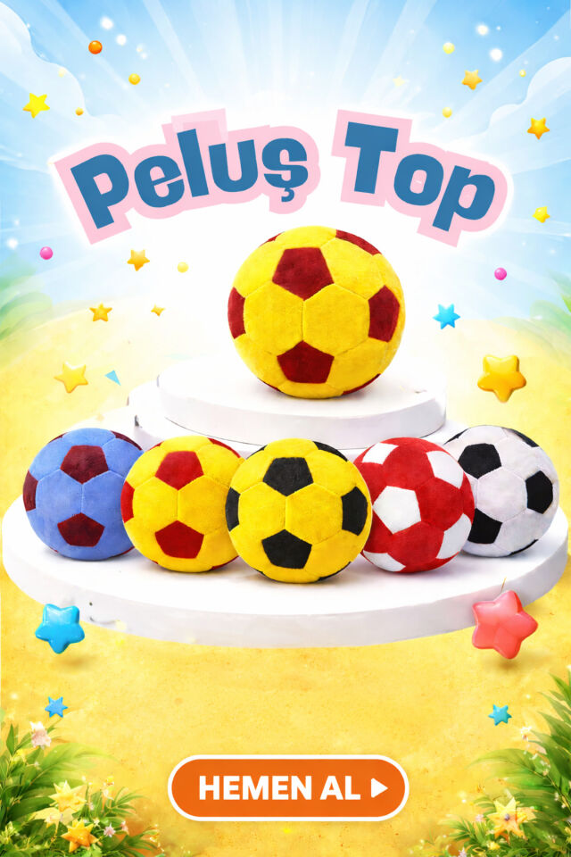 PELUŞ FUTBOL TOPU