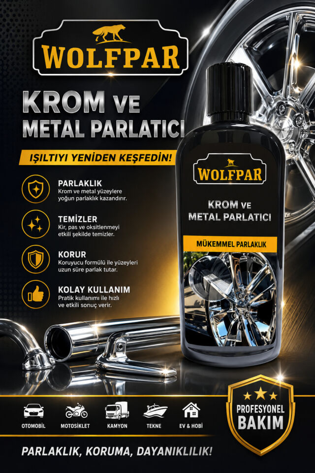 KROM VE METAL PARLATICI