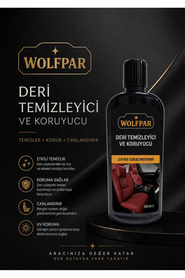 Deri Temizleyici ve Koruyucu