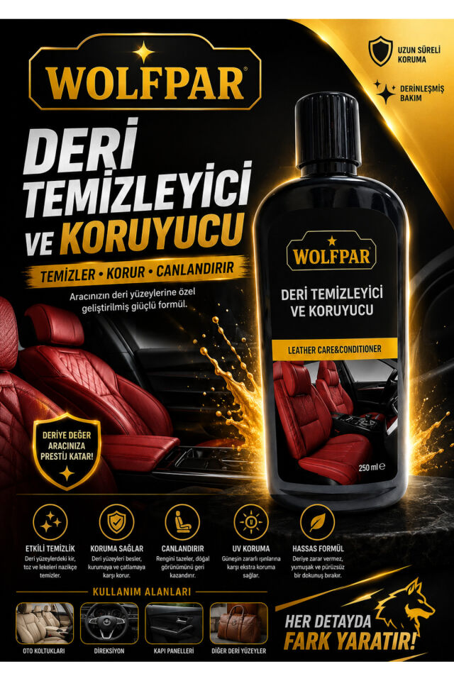 Deri Temizleyici ve Koruyucu