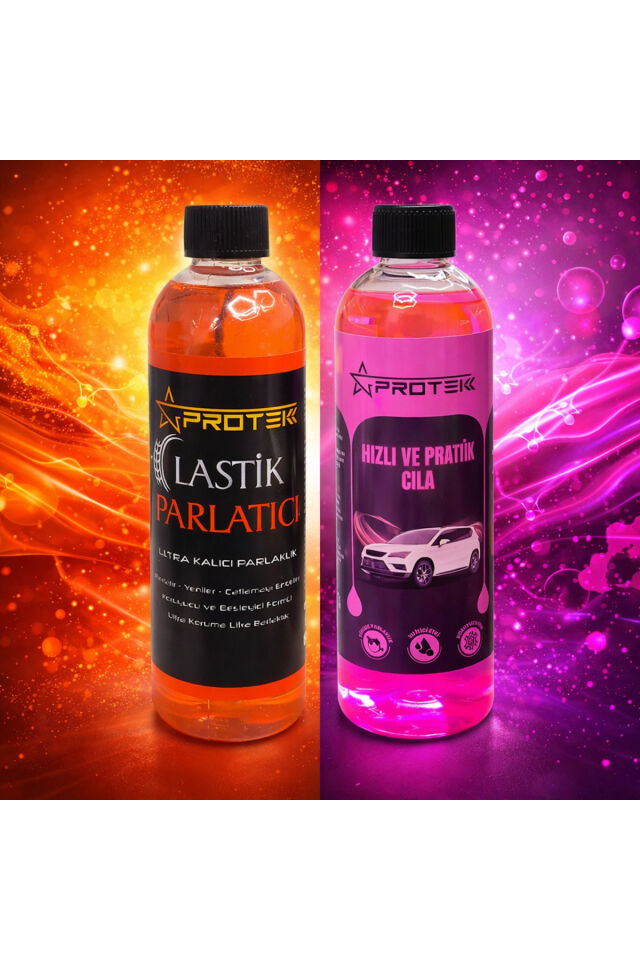 ULTRA HIZLI PRATİK CİLA VE LASTİK PARLATICI