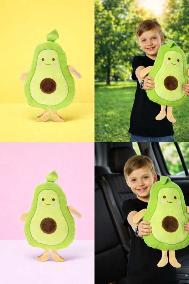 AVOKADO PELUŞ OYUNCAK