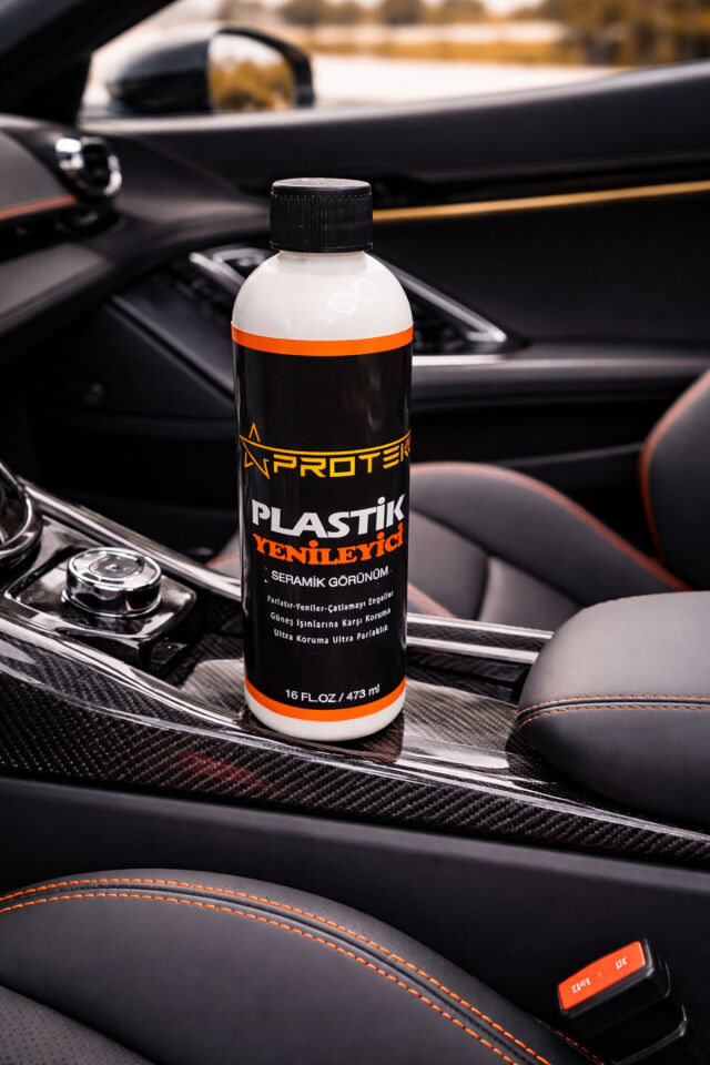 PLASTİK YENİLEYİCİ BAKIM SÜTÜ VE MİKROFİBER BEZ